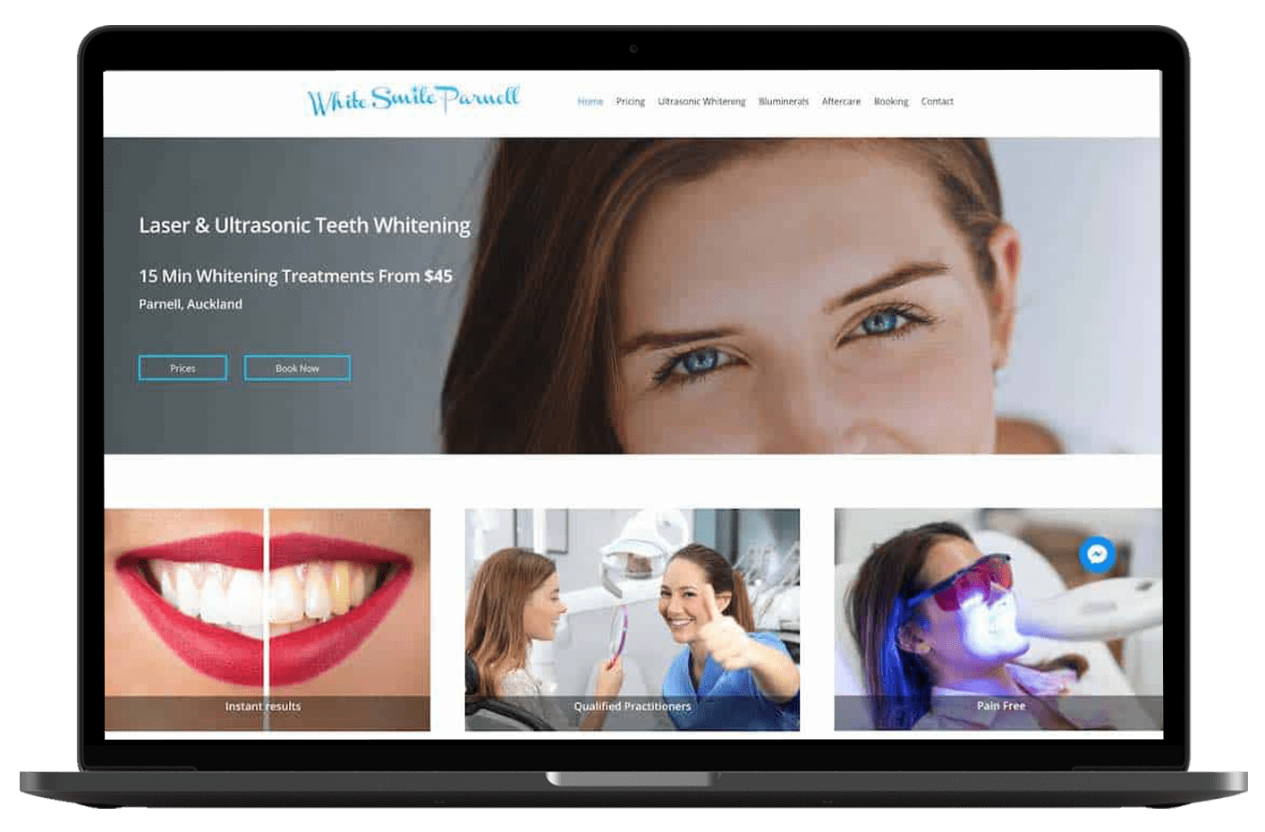 teethwhiteningclinicwebsitedesign